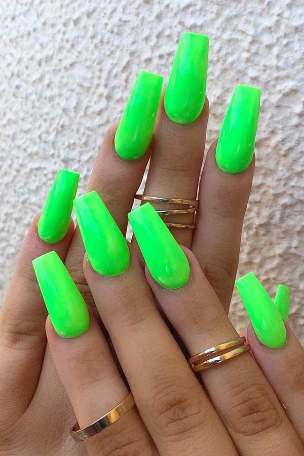 43 Neon Green Nails to Inspire Your Summer Manicure - StayGlam