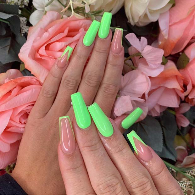 Buy P.O.P Pucker Creme Collection Neon Pastel Yellow Green Lime Mint Acid  Radioactive Nail Polish Lacquer Varnish Indie Water Marble Stamping Online  in India - Etsy